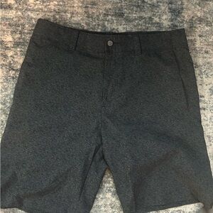 Callaway Men's Charcoal Flat Front Shorts